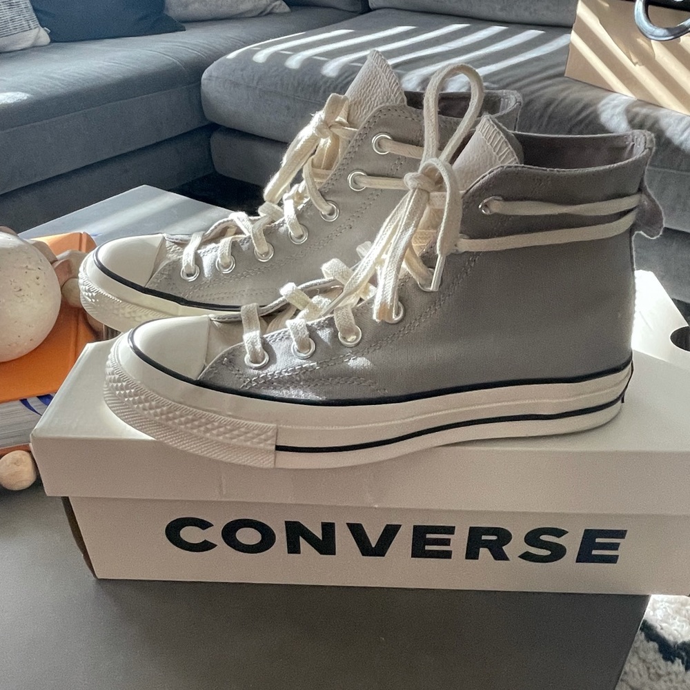 Essentials fear of god converse womens 8/mens 6